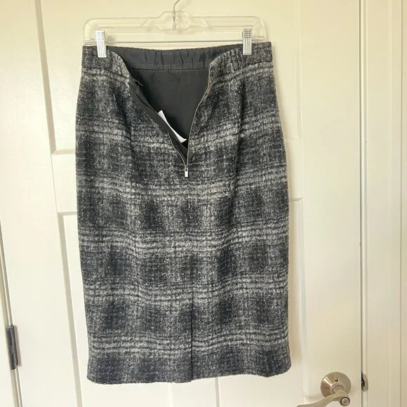 Banana Republic Plaid Pencil Skirt Size 8 - Picture 8 of 8